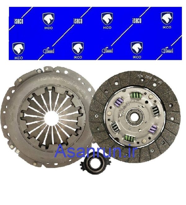 کیت کلاچ پژو 405 (پری دمپر 6 فنر) ایساکو