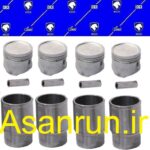 بوش پیستون پژو 405 ایساکو